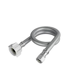 3/8 in. Compression x 7/8 in. BC x 16 in. Braided Stainless Steel Toilet Flexible Water Connector