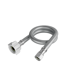 3/8 in. Compression x 7/8 in. BC x 16 in. Braided Stainless Steel Toilet Flexible Water Connector