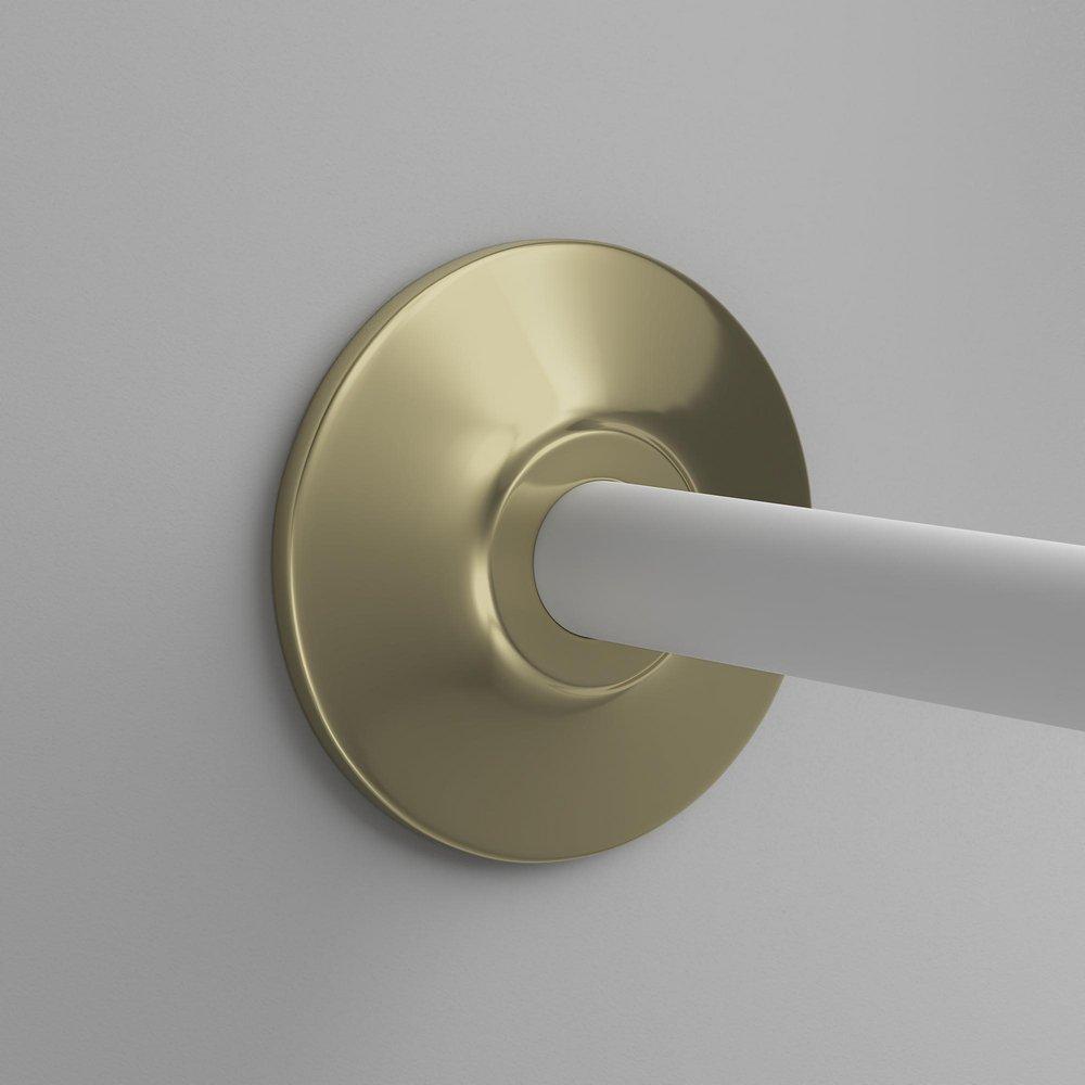 Jones Stephens Brass Escutcheon in Polished Brass 