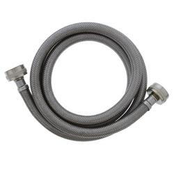 3/4 in. FEM x 3/4 in. FEM x 60 in. Braided Stainless Steel Washing Machine Flexible Water Connector
