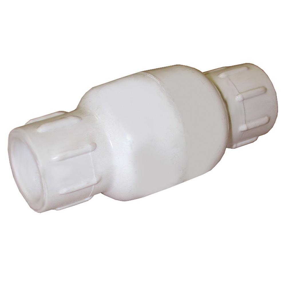 Jones Stephens Solvent Weld PVC Water Service Check Valve 