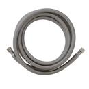 Jones Stephens Stainless Steel 1/4 in. Braided Stainless Ice Maker Flexible Water Connector 