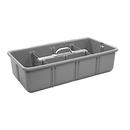 25 x 12 in. Grey 6 Divider Tool and Parts Caddy