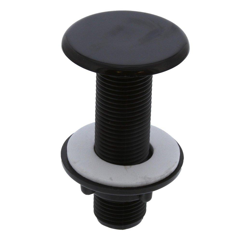Jones Stephens Black 1-3/4 in. Faucet Hole Cover 