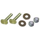 Jones Stephens Brass and Zinc Plated Closet Bolt 