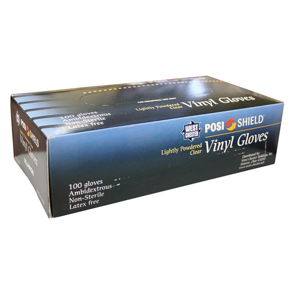 100 PK RUB GLOVES 50 PR/1 CTN 