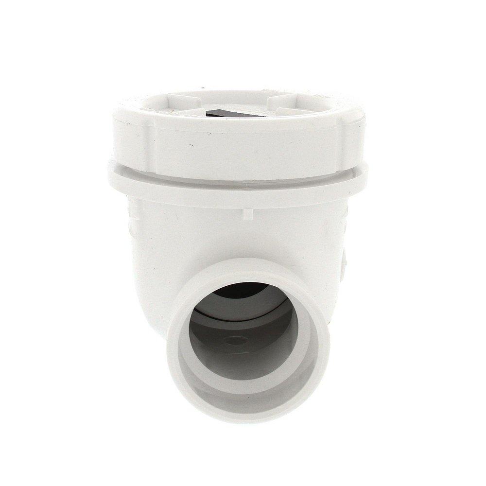 Jones Stephens White PVC Socket Backwater Valve 