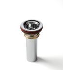 McGuire Manufacturing Chrome Bar Sink Strainer with Tailpiece 