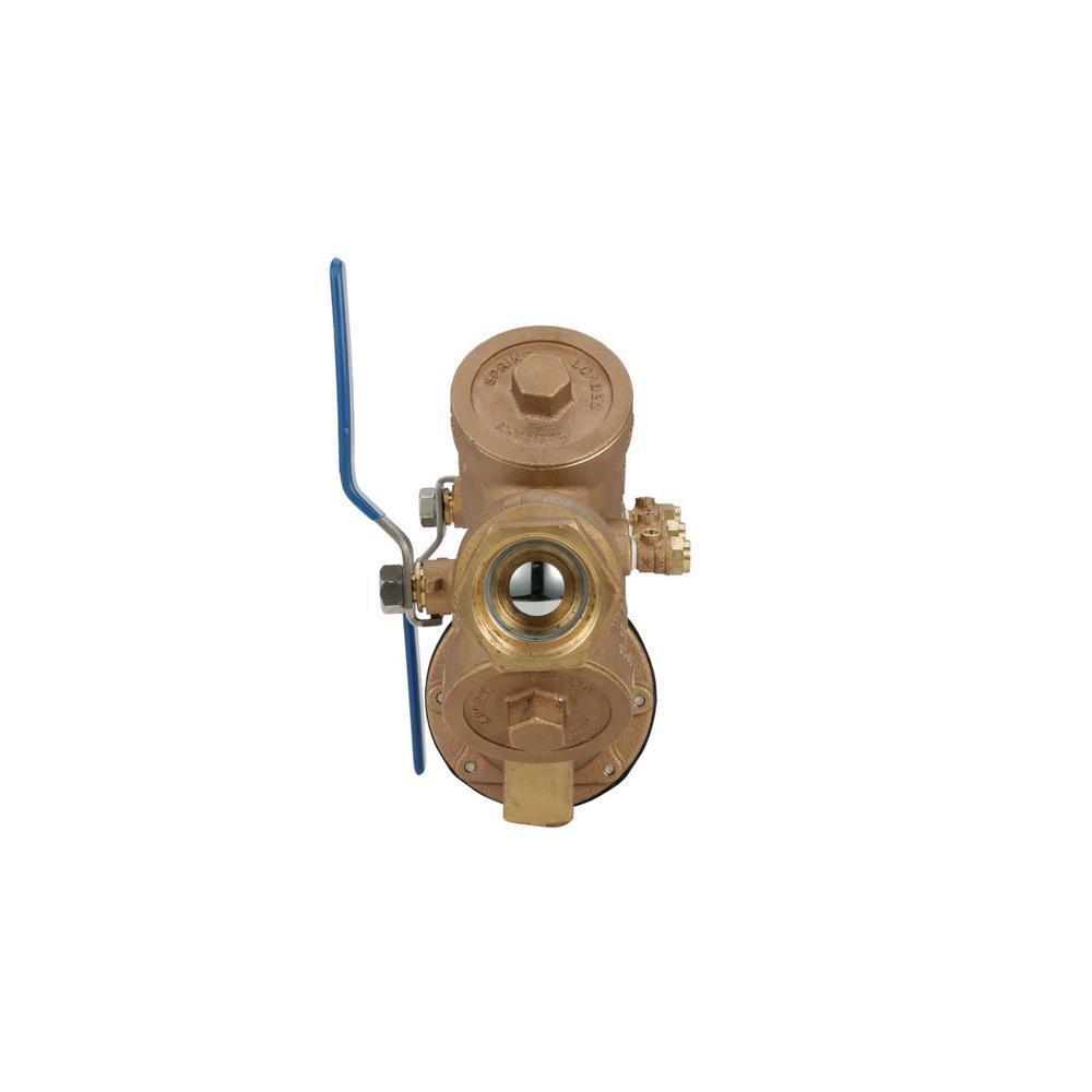 Zurn Wilkins Cast Bronze 300L Cast Bronze and Stainless Steel FNPT 175 psi Backflow Preventer 
