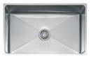 Franke Stainless Steel 31-1/2 x 19-1/2 in. No Hole Single Bowl Undermount Kitchen Sink 
