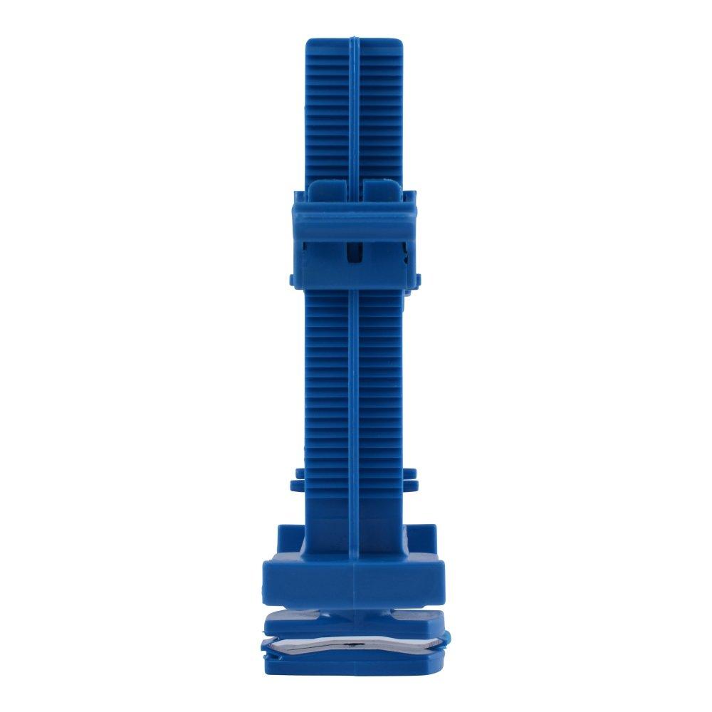 HoldRite&trade; Medium Blue Plastic Strut Pipe Clamp in Medium Blue 