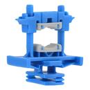HoldRite™ Medium Blue Plastic Strut Pipe Clamp in Medium Blue 