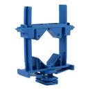 3/8 - 1 in. Plastic Strut Pipe Clamp in Medium Blue