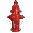 Red 7 ft. Flanged, Mechanical Joint and Tyton Joint Assembled Fire Hydrant