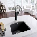 BLANCO Anthracite 15 x 15 in. 1 Hole Drop-in and Undermount Granite Bar Sink 