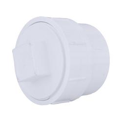 4 in. PVC DWV Fitting Cleanout with Plug