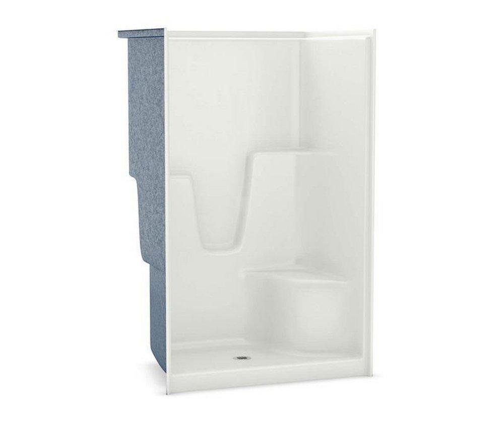 Aker by MAAX White 48-1/4 x 36 x 76-1/2 in. Shower Unit in White 
