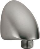 1/2 in. FNPT x NPSM Solid Brass Elbow in Brilliance® Pearl Nickel