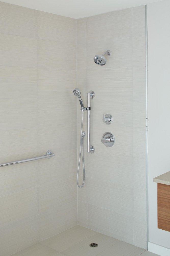 Delta Faucet Chrome 1/2 in. FNPT x MNPSM Solid Brass Elbow 