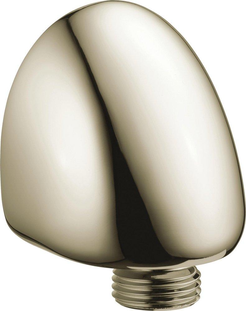 Delta Faucet Brilliance&reg; Polished Nickel 1/2 in. FNPT x MNPSM Solid Brass Elbow 