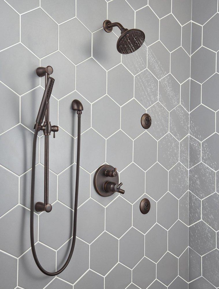 Delta Faucet Venetian Bronze 1/2 in. FNPT x MNPSM Solid Brass Elbow 