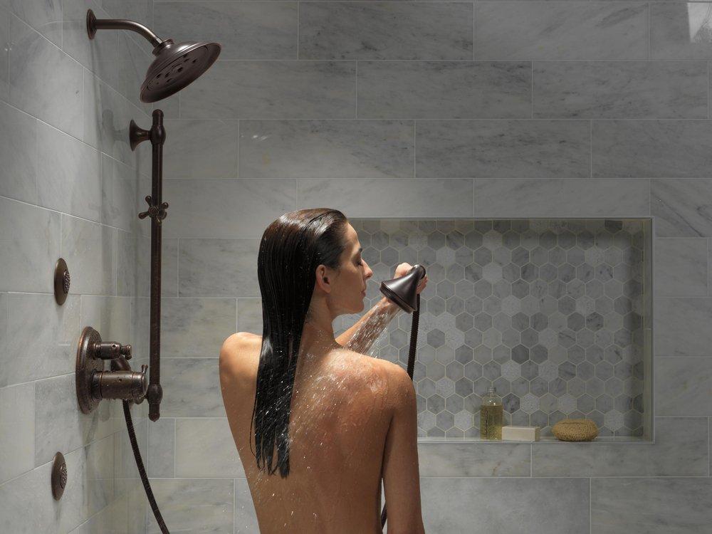 Delta Faucet Venetian Bronze 1/2 in. FNPT x MNPSM Solid Brass Elbow 