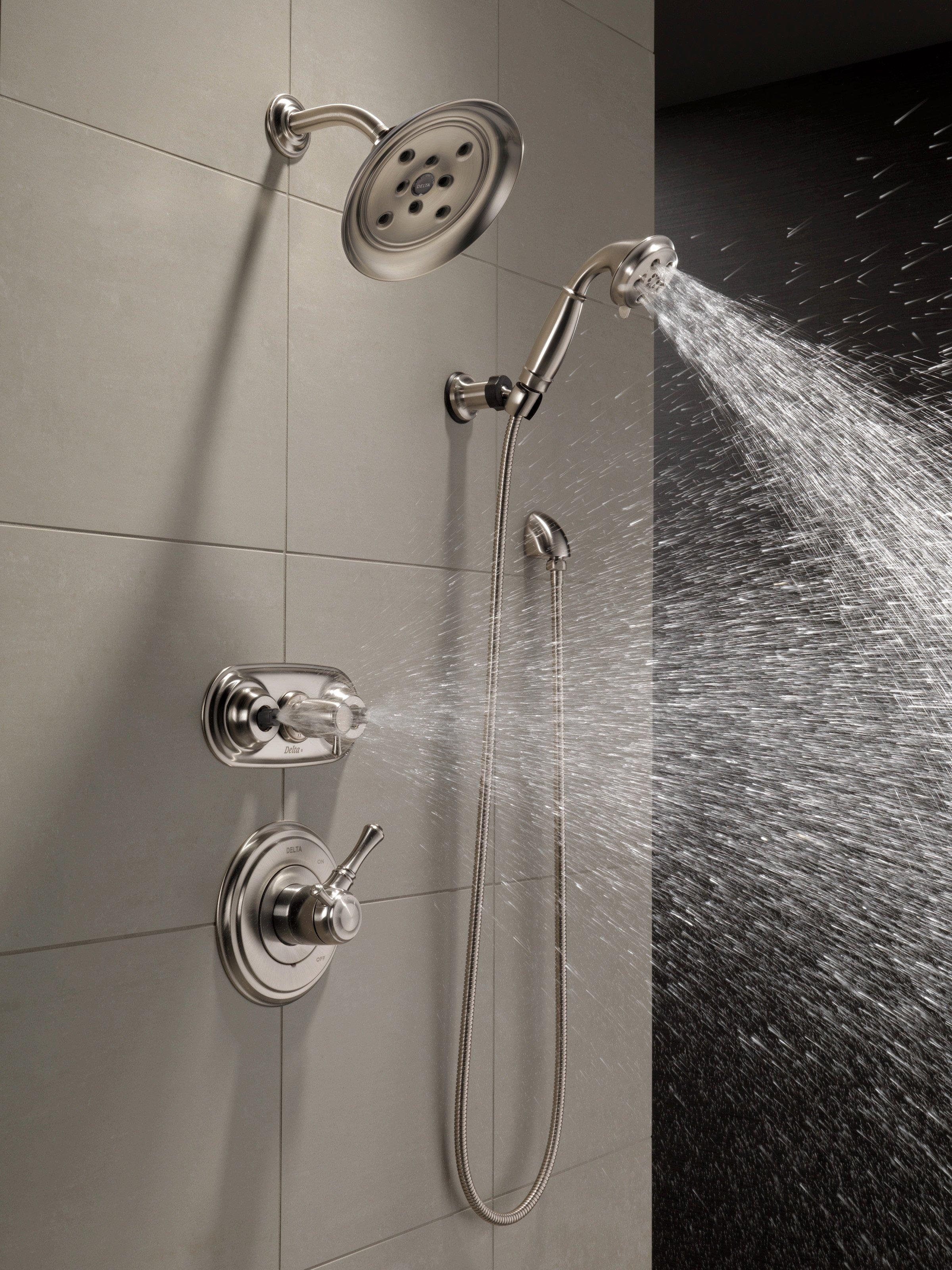 Delta Faucet Stainless 1/2 in. FNPT x MNPSM Solid Brass Elbow 