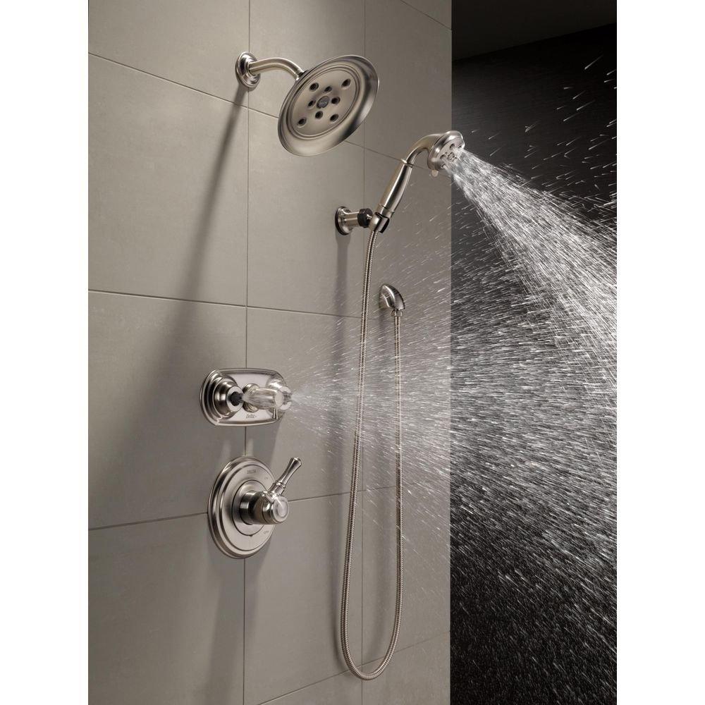 Delta Faucet Stainless 1/2 in. FNPT x MNPSM Solid Brass Elbow 