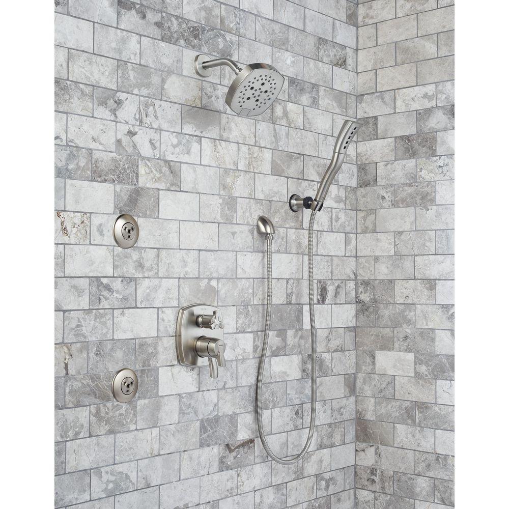 Delta Faucet Stainless 1/2 in. FNPT x MNPSM Solid Brass Elbow 