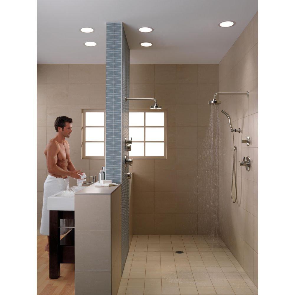 Delta Faucet Stainless 1/2 in. FNPT x MNPSM Solid Brass Elbow 