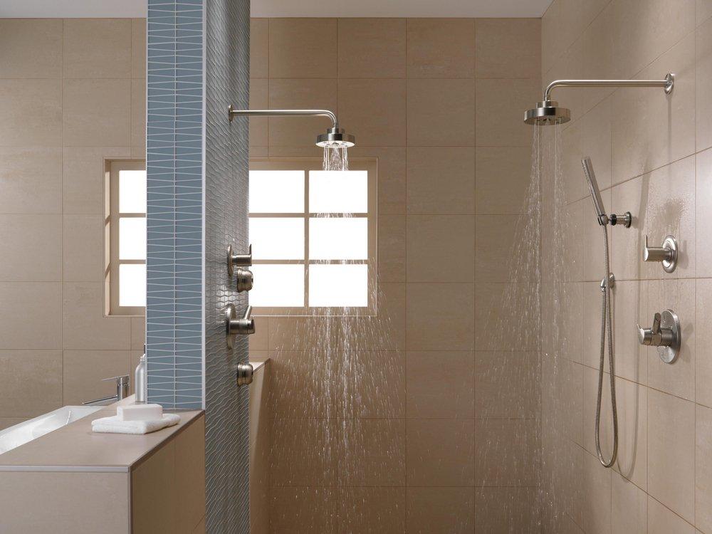 Delta Faucet Stainless 1/2 in. FNPT x MNPSM Solid Brass Elbow 