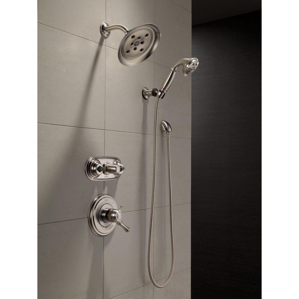 Delta Faucet Stainless 1/2 in. FNPT x MNPSM Solid Brass Elbow 
