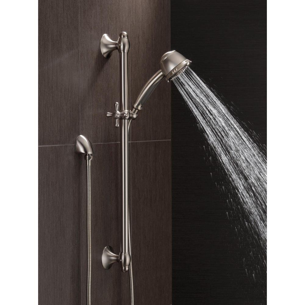 Delta Faucet Stainless 1/2 in. FNPT x MNPSM Solid Brass Elbow 