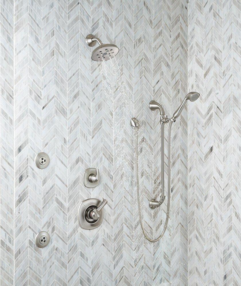 Delta Faucet Stainless 1/2 in. FNPT x MNPSM Solid Brass Elbow 