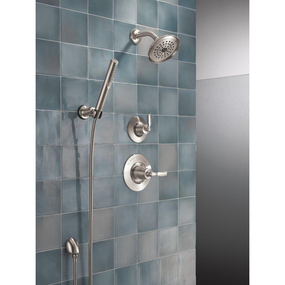 Delta Faucet Stainless 1/2 in. FNPT x MNPSM Solid Brass Elbow 