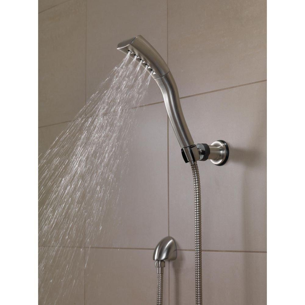 Delta Faucet Stainless 1/2 in. FNPT x MNPSM Solid Brass Elbow 