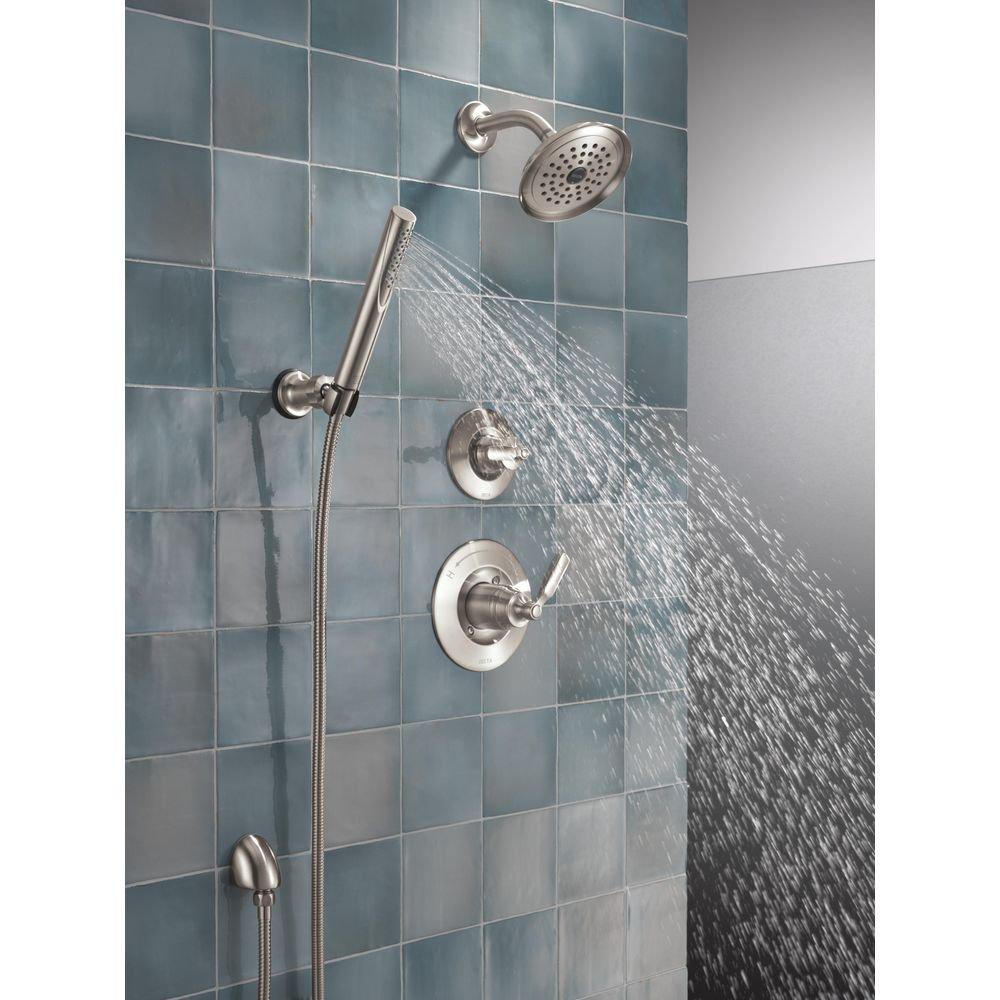 Delta Faucet Stainless 1/2 in. FNPT x MNPSM Solid Brass Elbow 