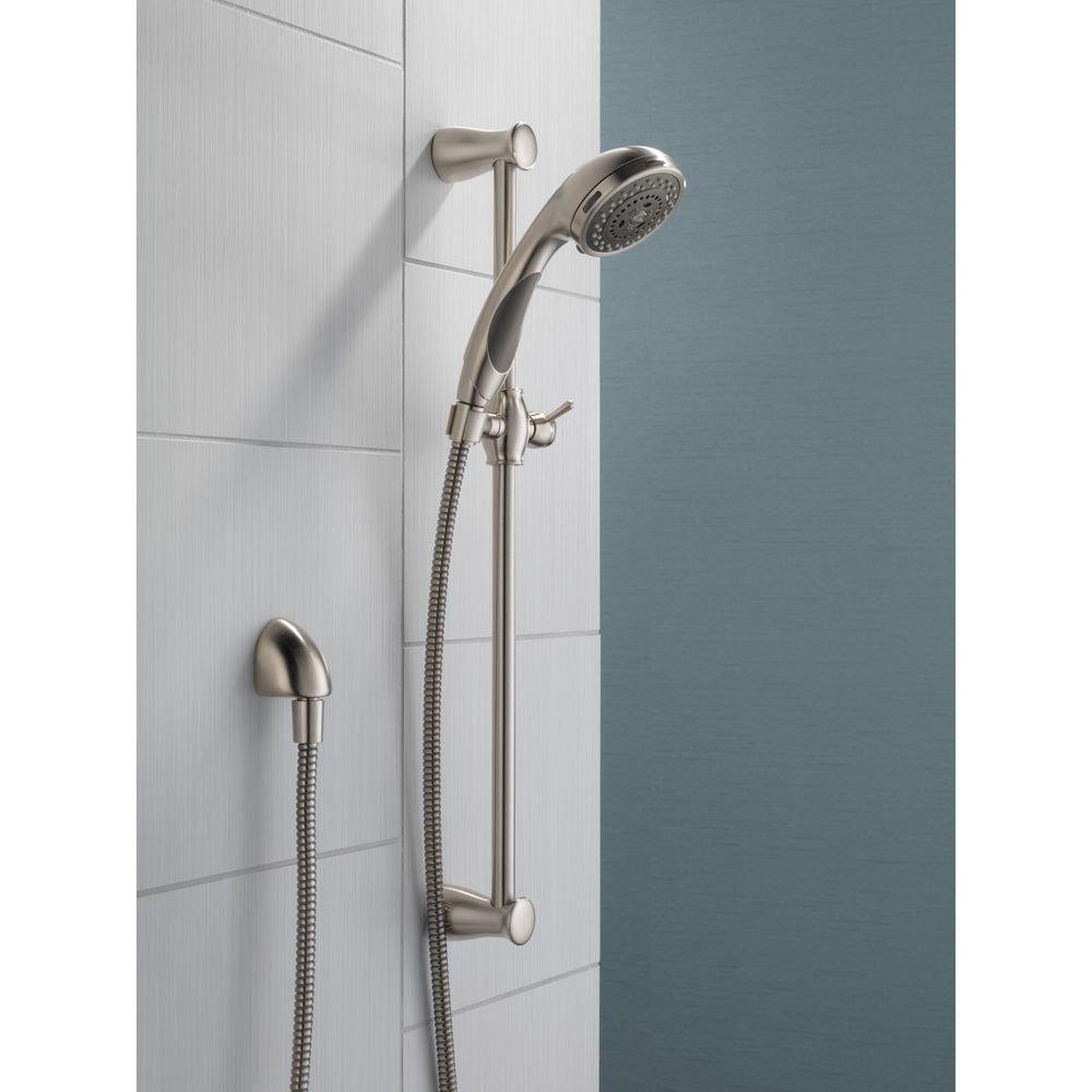 Delta Faucet Stainless 1/2 in. FNPT x MNPSM Solid Brass Elbow 