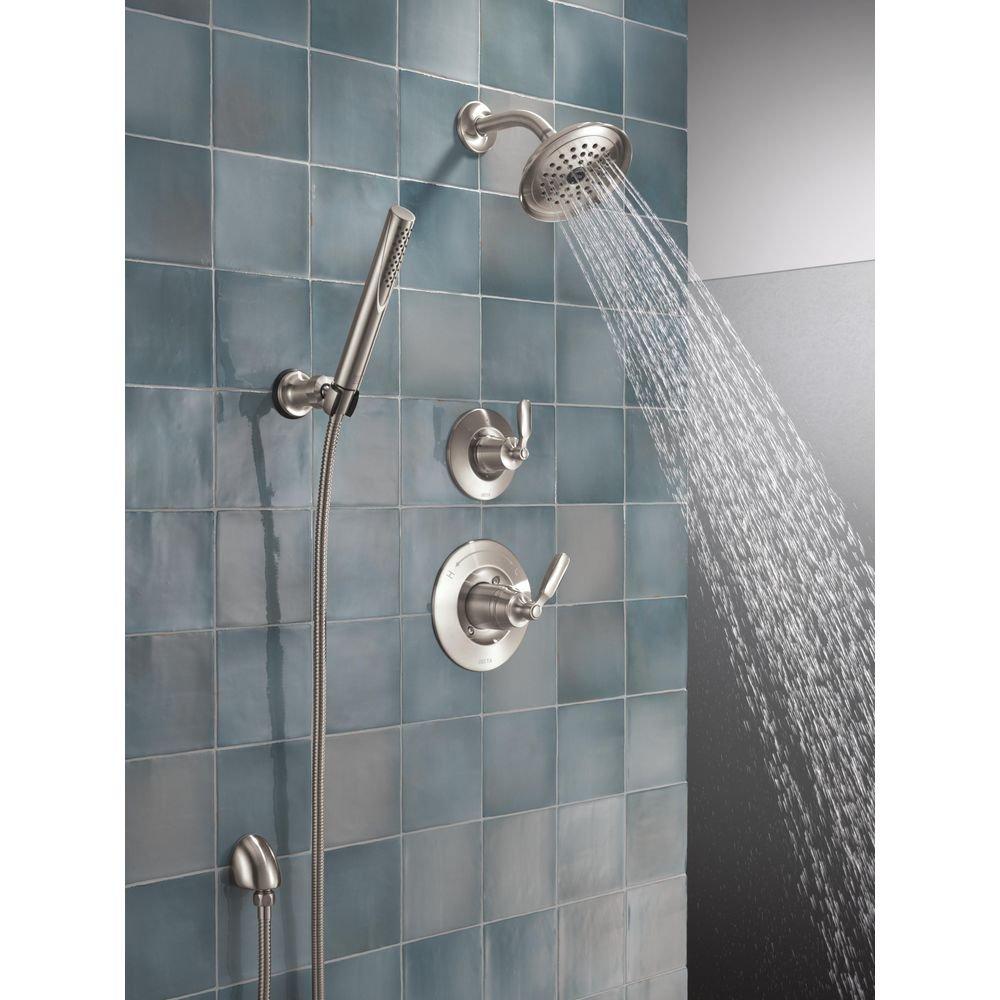 Delta Faucet Stainless 1/2 in. FNPT x MNPSM Solid Brass Elbow 