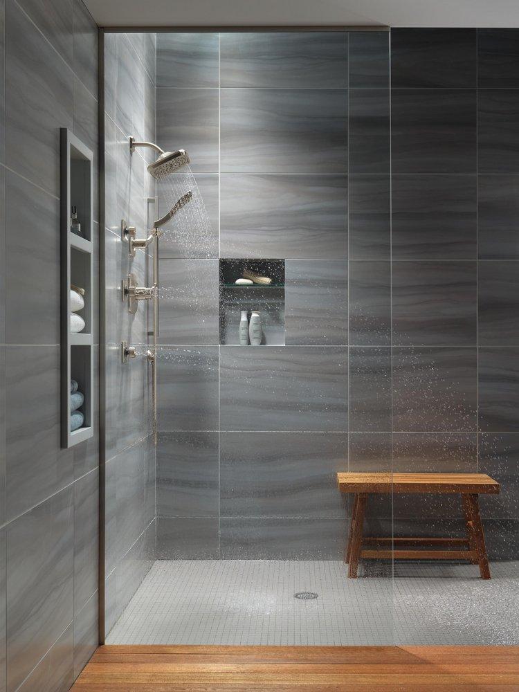 Delta Faucet Stainless 1/2 in. FNPT x MNPSM Solid Brass Elbow 