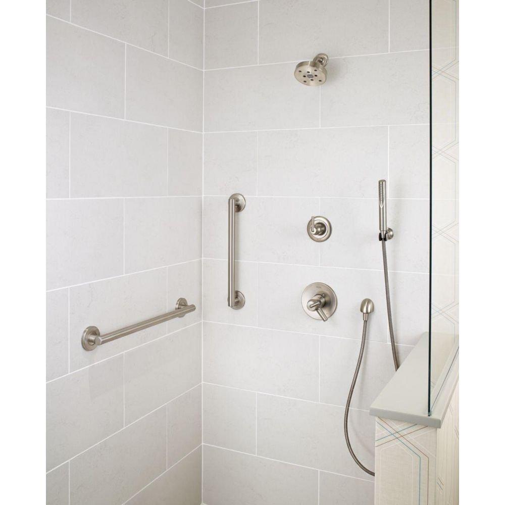 Delta Faucet Stainless 1/2 in. FNPT x MNPSM Solid Brass Elbow 