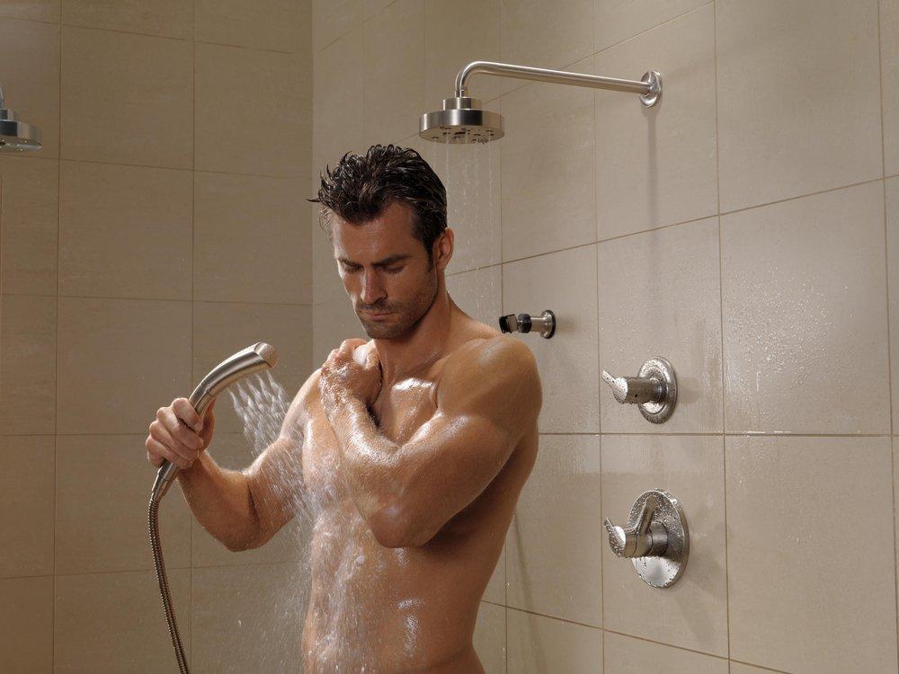 Delta Faucet Stainless 1/2 in. FNPT x MNPSM Solid Brass Elbow 