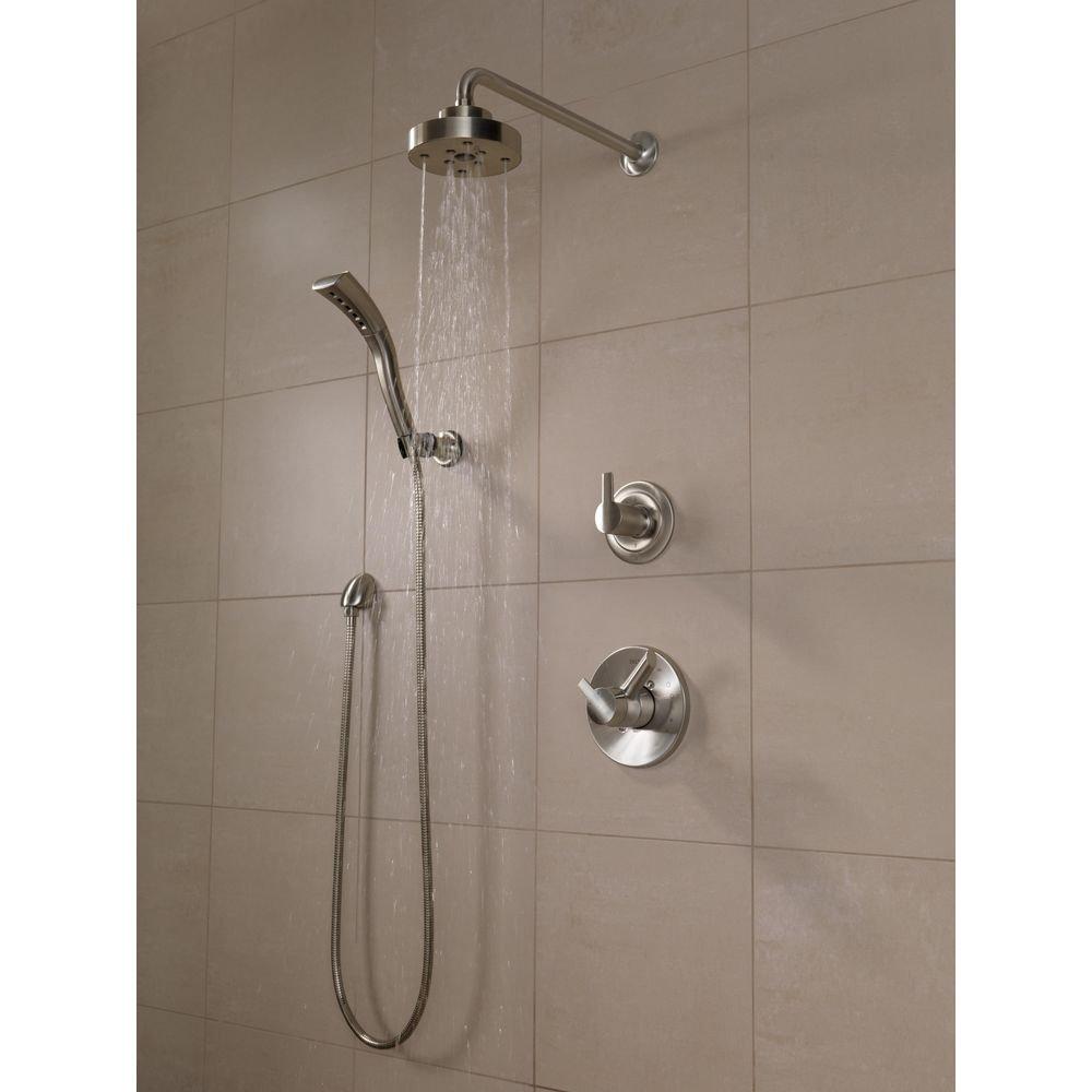 Delta Faucet Stainless 1/2 in. FNPT x MNPSM Solid Brass Elbow 