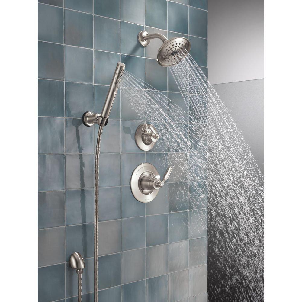 Delta Faucet Stainless 1/2 in. FNPT x MNPSM Solid Brass Elbow 