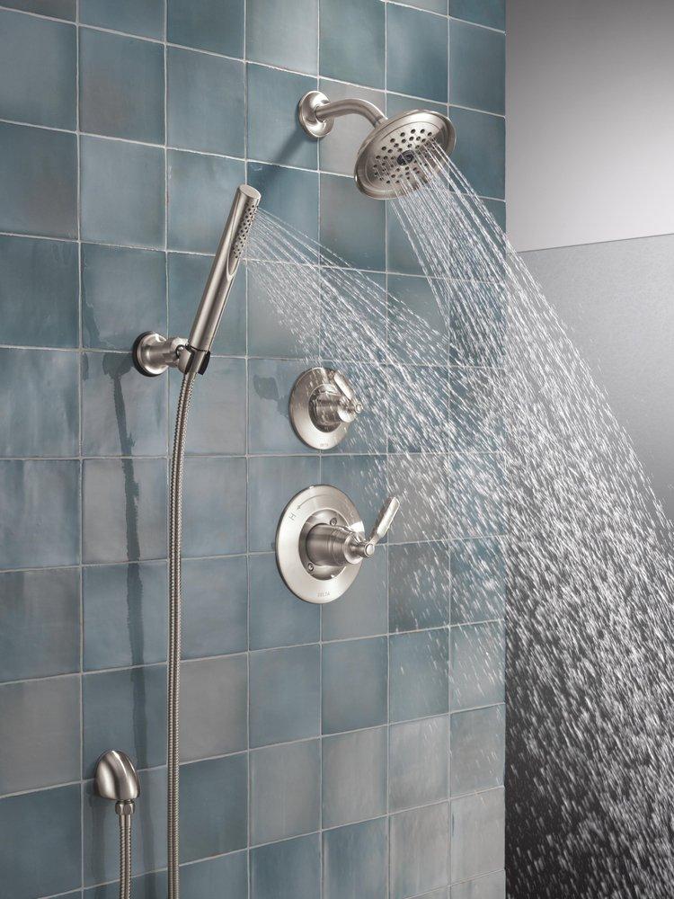 Delta Faucet Stainless 1/2 in. FNPT x MNPSM Solid Brass Elbow 