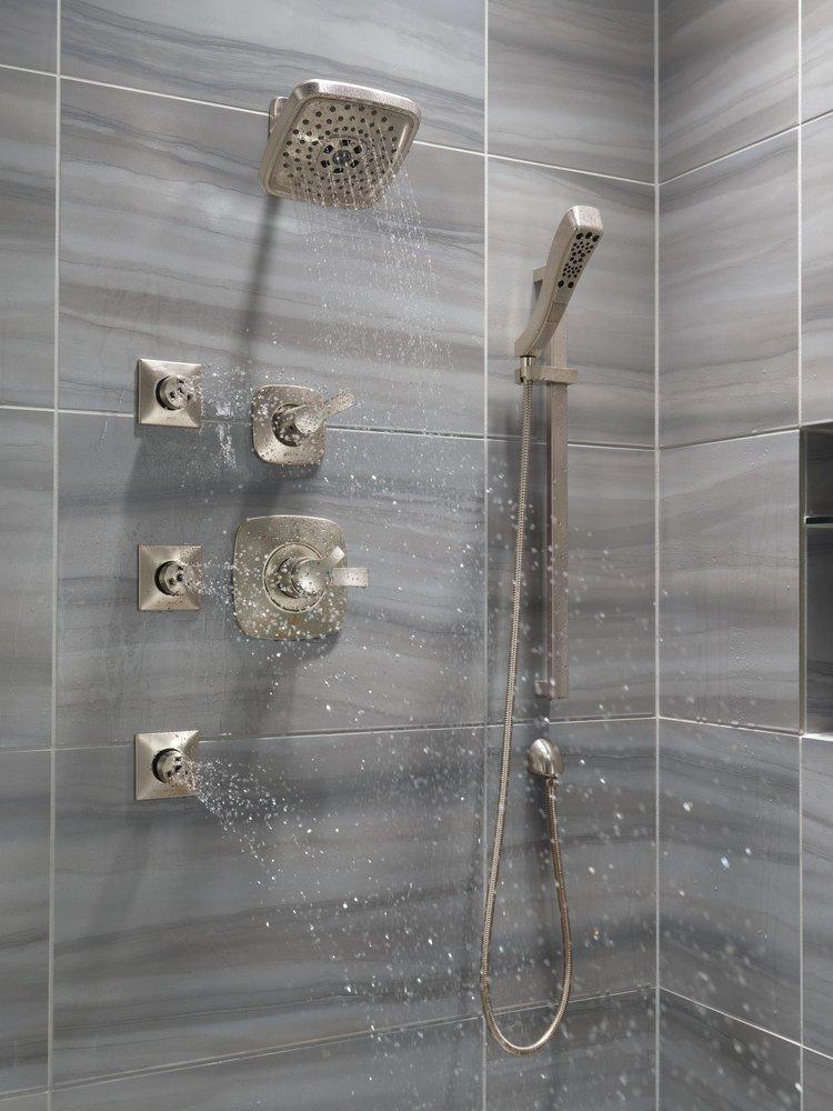 Delta Faucet Stainless 1/2 in. FNPT x MNPSM Solid Brass Elbow 