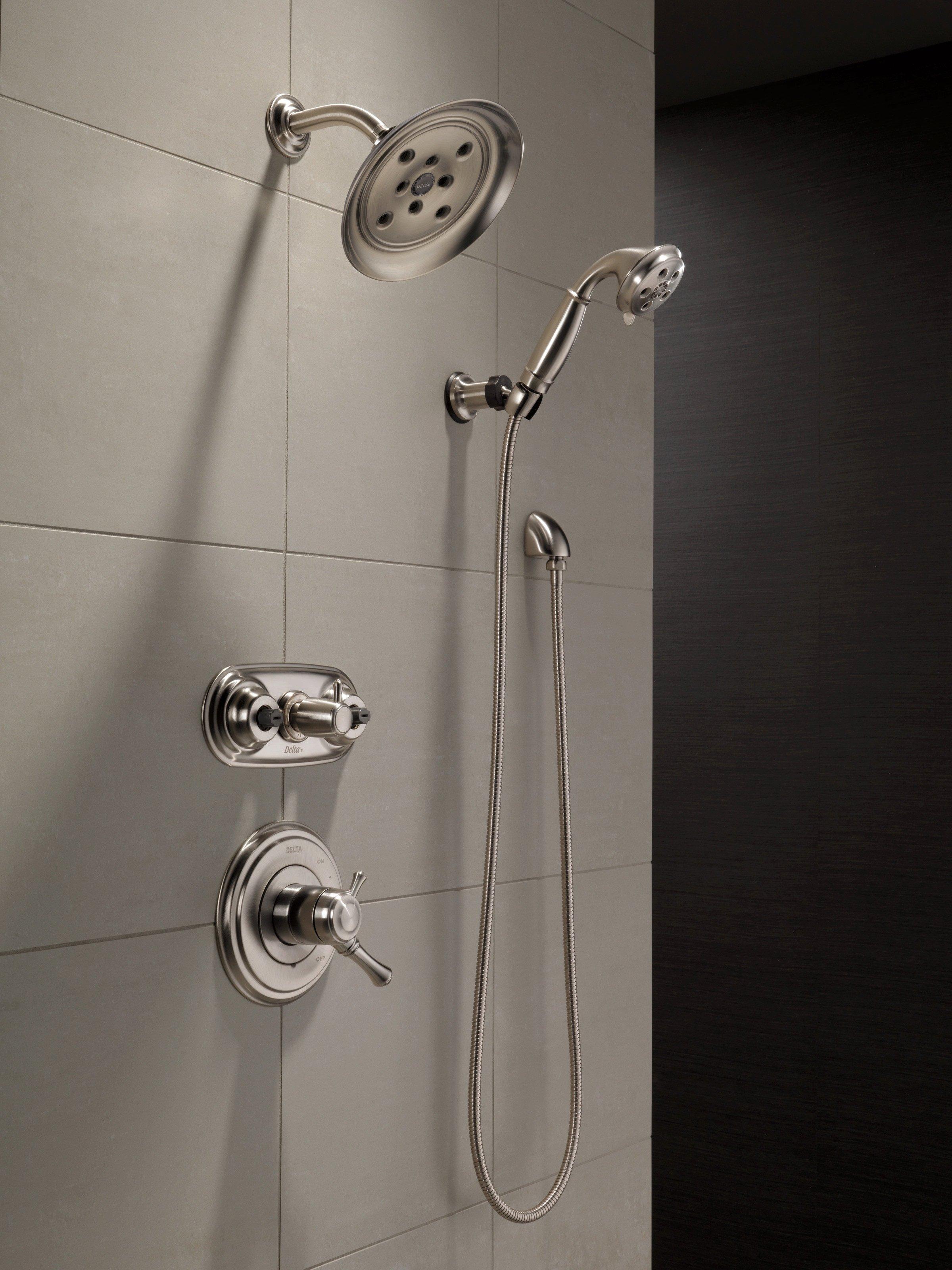 Delta Faucet Stainless 1/2 in. FNPT x MNPSM Solid Brass Elbow 