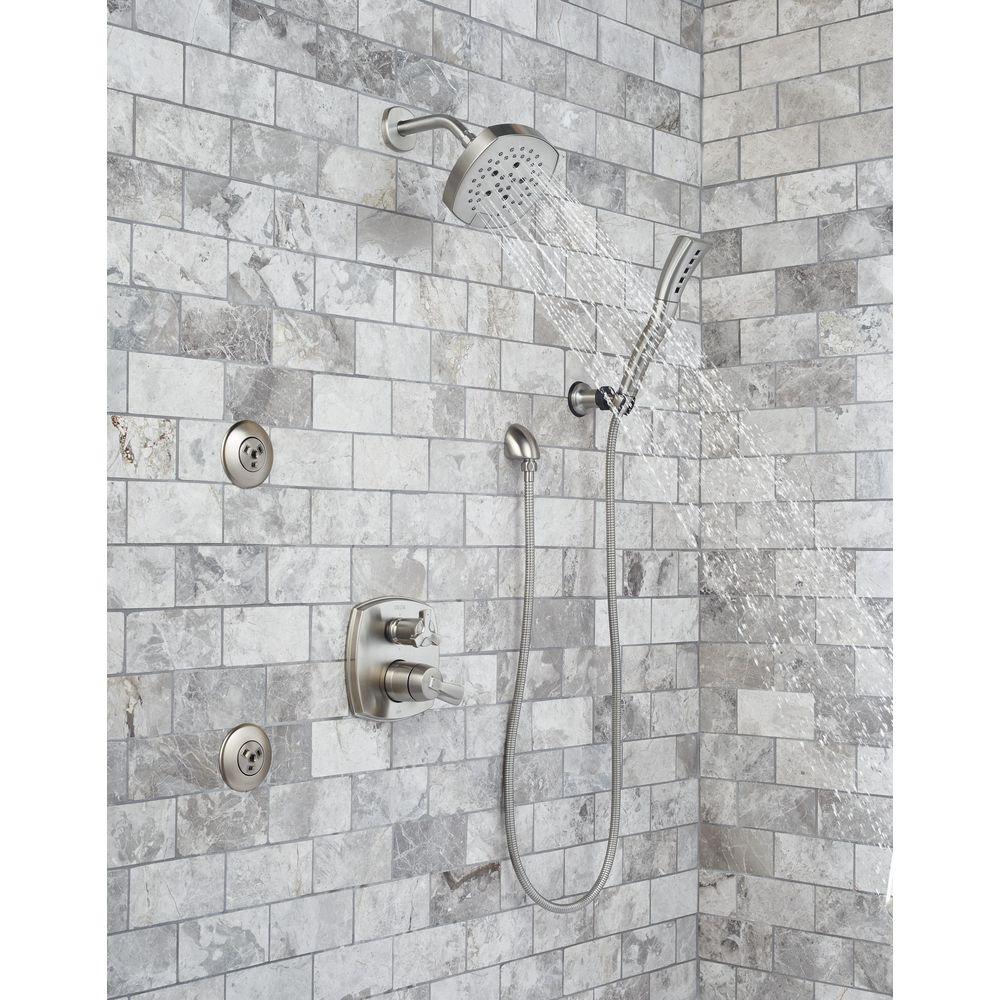 Delta Faucet Stainless 1/2 in. FNPT x MNPSM Solid Brass Elbow 