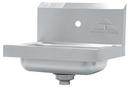 Wall Mount Single Hole Hand Sink in Stainless Steel