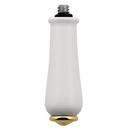 Moen Porcelain/Polished Brass 4-3/4 in. Brass Handle Insert 